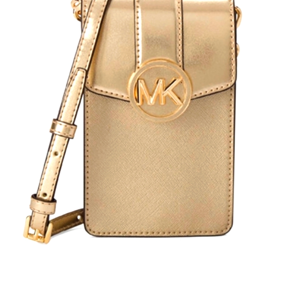 🆕MK: Michael Kors On-the-Go Mini Crossbody Bag Gold